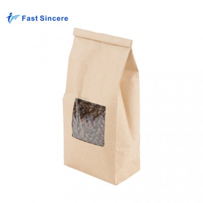 Transparent Stand Up Zipper Coffee Tea Milk Powder Packaging Bag