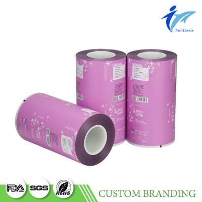 Mylar Hdpe Laminated Wrapping Plastic Napkin Roll Film Packaging